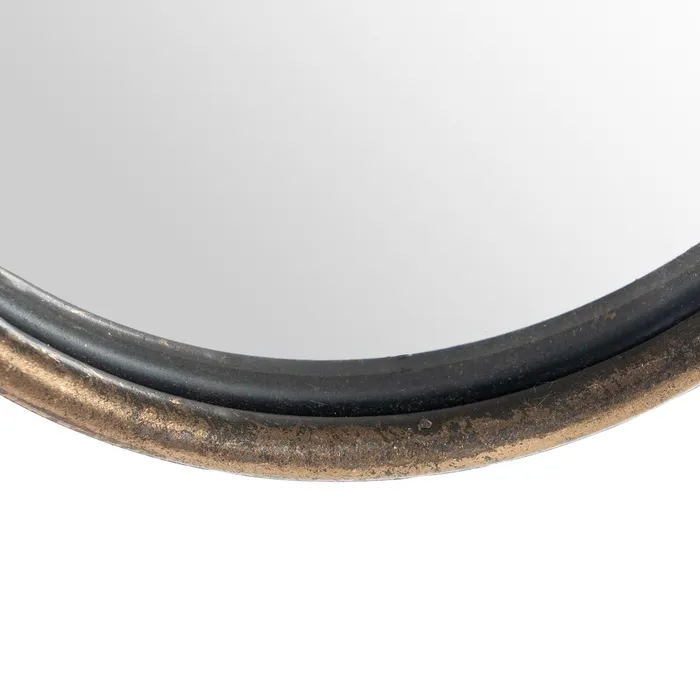 oglinda moderna din metal auriu - CreativDeco [5]