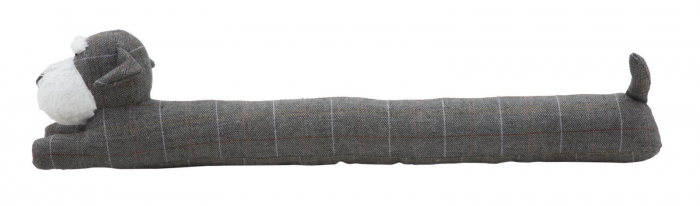 Opritor usa lung caine schnauzer textil spic bot alb 88x19 - CreativDeco.ro [3]
