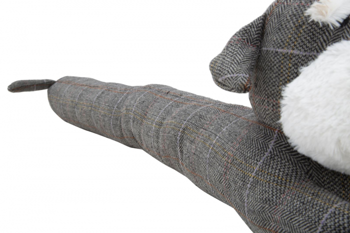 Opritor usa lung caine schnauzer textil spic bot alb 88x19 - CreativDeco.ro [4]