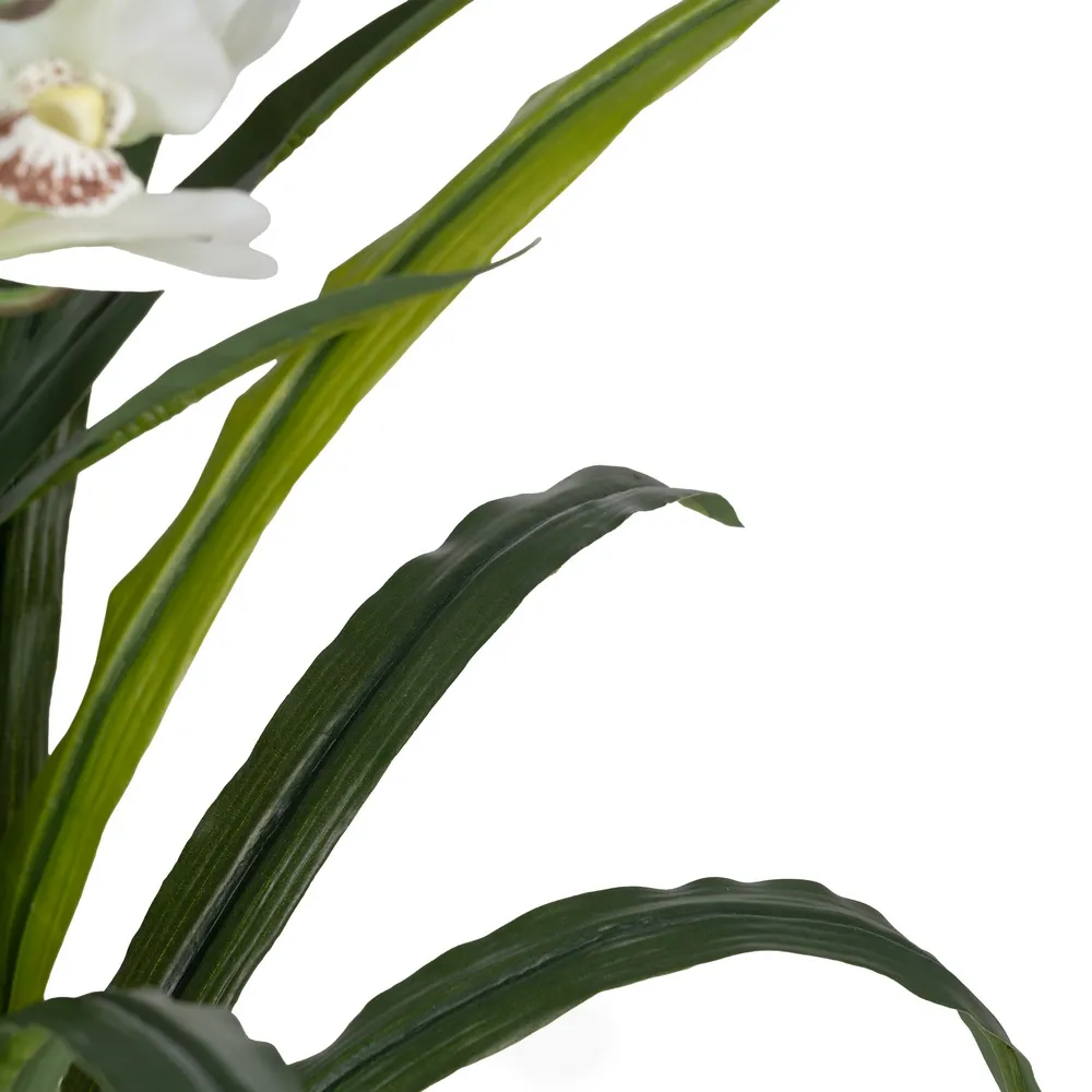 Orhidee artificiala cu flori albe | Flori decorative elegante [4]