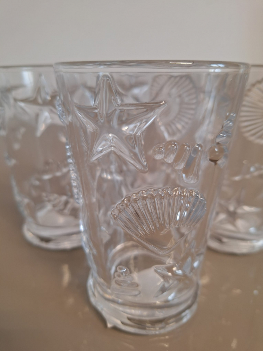 Pahare cu Stelute în Relief – Set Elegant Beauty Ocean [6]