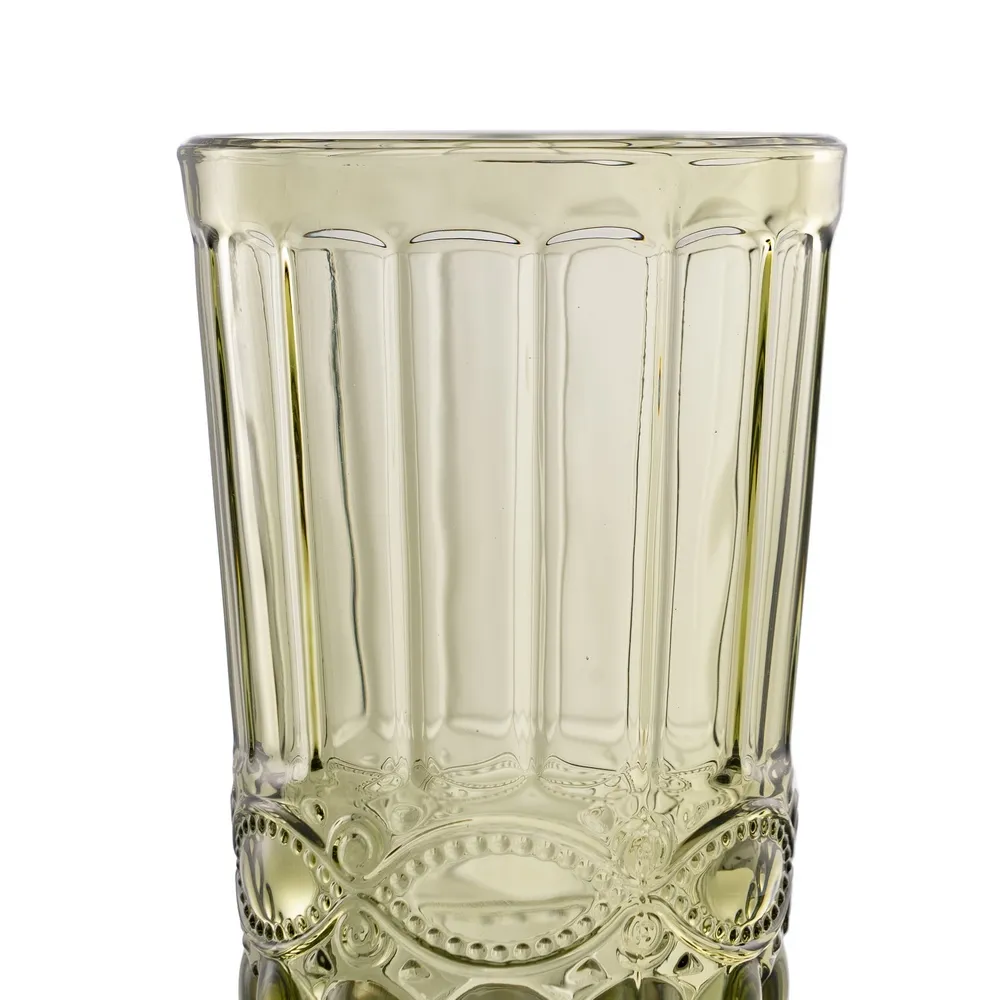 Pahar Apa Green, Cristal Verde - CreativDeco.ro [3]