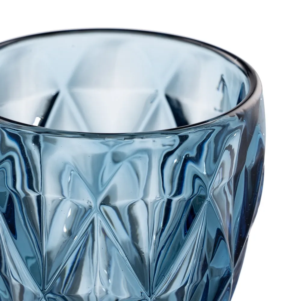 Pahar Vin Blue, Cristal Albastru - CreativDeco.ro [4]