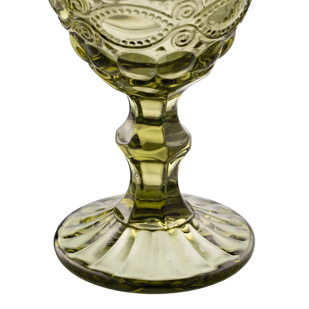 Pahar Vin Green, Cristal Verde - CreativDeco.ro [5]