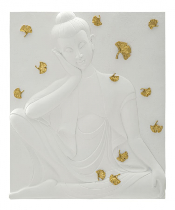 Panou Decorativ Buddha Rasina - Calm si Serenitate CreativDeco [1]