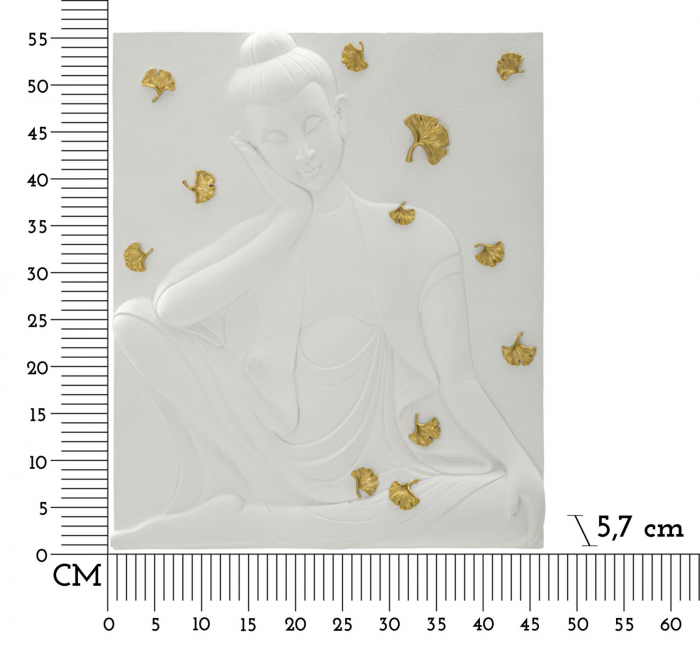 Panou Decorativ Buddha Rasina - Calm si Serenitate CreativDeco [6]