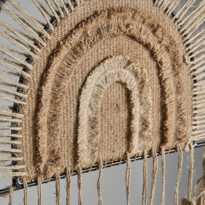 Panou decorativ iuta bej etnic|Panouri decorative exotice [2]