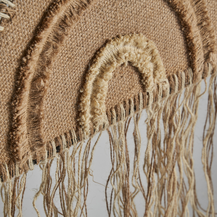 Panou decorativ iuta bej vintage|Panouri decorative autentice [2]