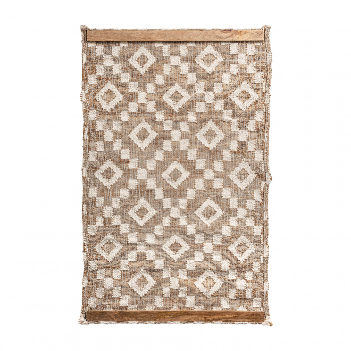 Panou decorativ boho MDF bumbac iuta|Panouri luminoase [2]