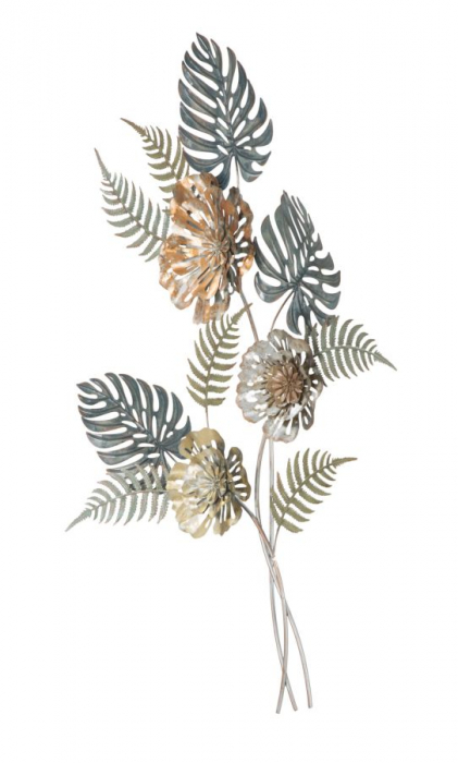 Decoratiune Metalica Frunze Flori Glam - CreativDeco [6]