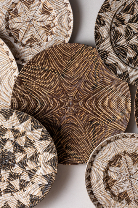 Panou decorativ ratan etnic|Decoratiuni perete naturale [4]