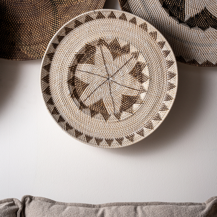 Panou decorativ etnic ratan maro si bej|Decoratiuni perete [3]