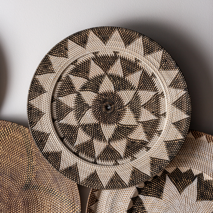Panou decorativ etnic ratan maro si bej|Decoratiuni perete [3]