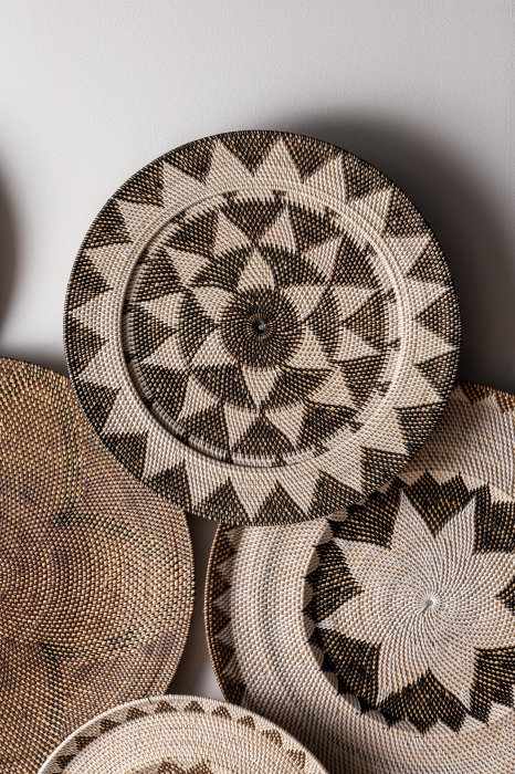 Panou decorativ etnic ratan maro si bej|Decoratiuni perete [4]
