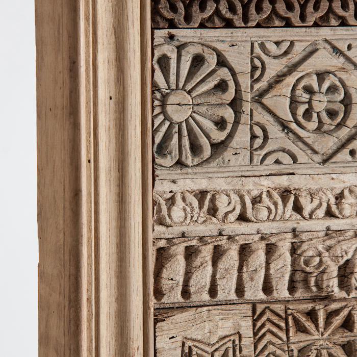 Panou decorativ oriental lemn tec|Panouri perete exotice [2]
