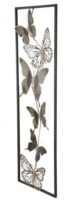 Panou Metalic Fluturi 3D | Decor Perete Elegant | CreativDeco [3]