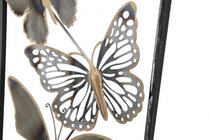 Panou Metalic Fluturi 3D | Decor Perete Elegant | CreativDeco [4]