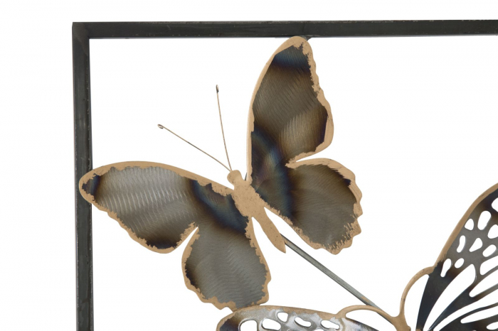 Panou Metalic Fluturi 3D | Decor Perete Elegant | CreativDeco [5]