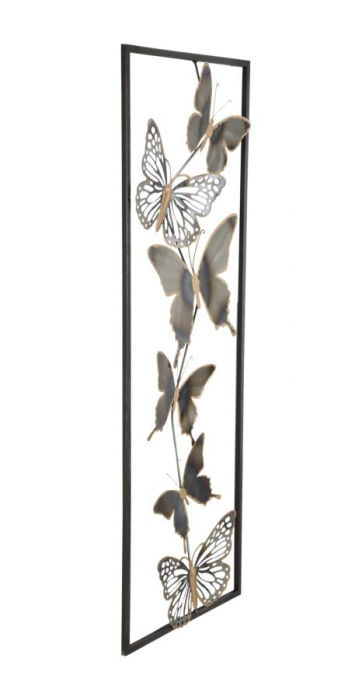 Panou Metalic Fluturi 3D | Decor Perete Elegant | CreativDeco [2]