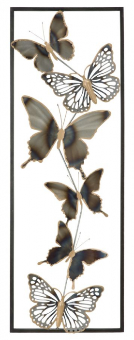 Panou Metalic Fluturi 3D | Decor Perete Elegant | CreativDeco [1]