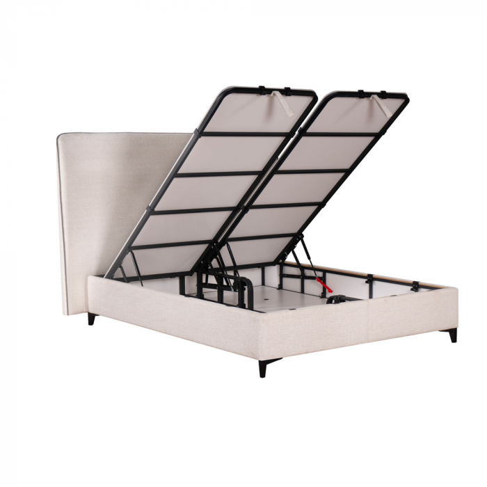 Pat modern cu design elegant și funcționalitate superioară, ideal pentru dormitor organizat [2]