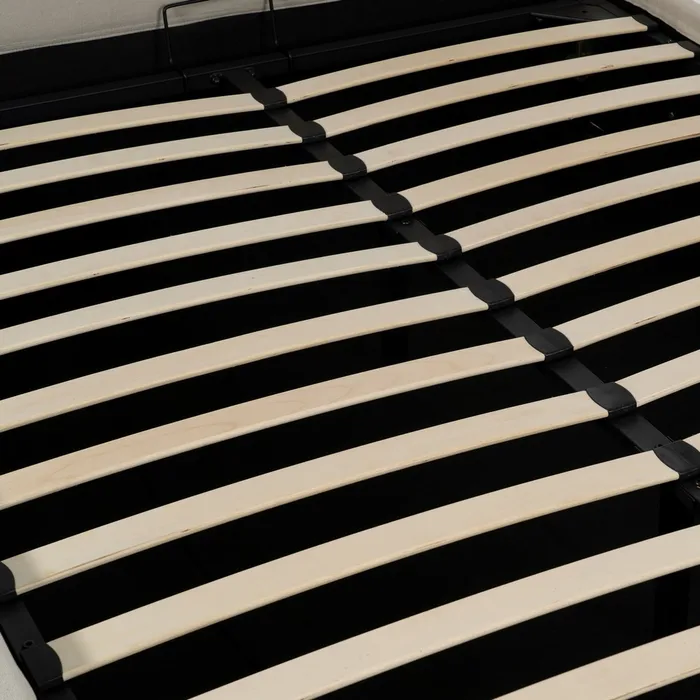 Pat cu depozitare modern|Mobilier dormitor textil [5]