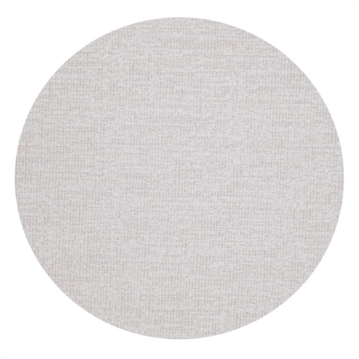 Pat dublu tapițat crem cu tăblie ovală – design luminos și modern [9]