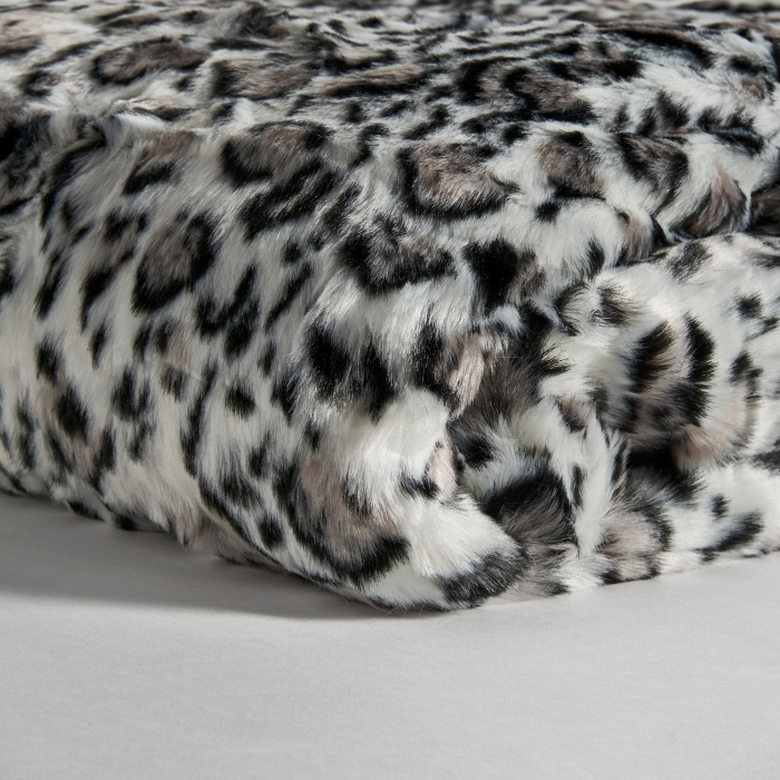 Patura microfibra imprimeu leopard|Paturi calduroase [3]