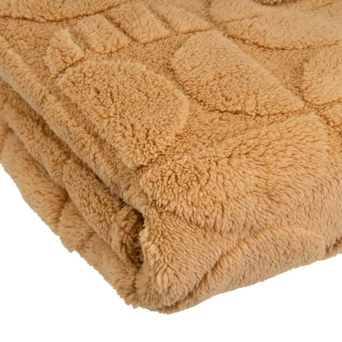 Patura sherpa bej cu model jacquard [3]