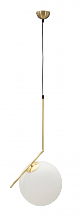 Pendul Glamy, fier/sticla, auriu/alb - creativdeco.ro [7]