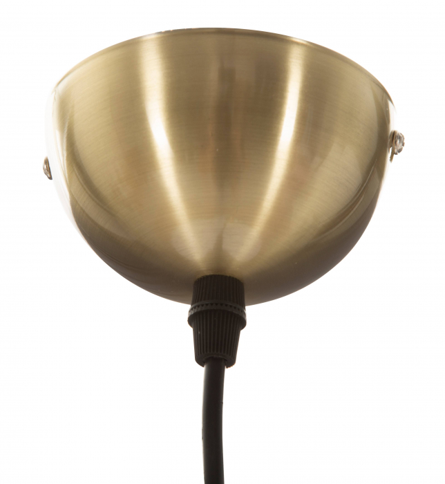 Pendul Glamy, fier/sticla, auriu/alb - creativdeco.ro [4]