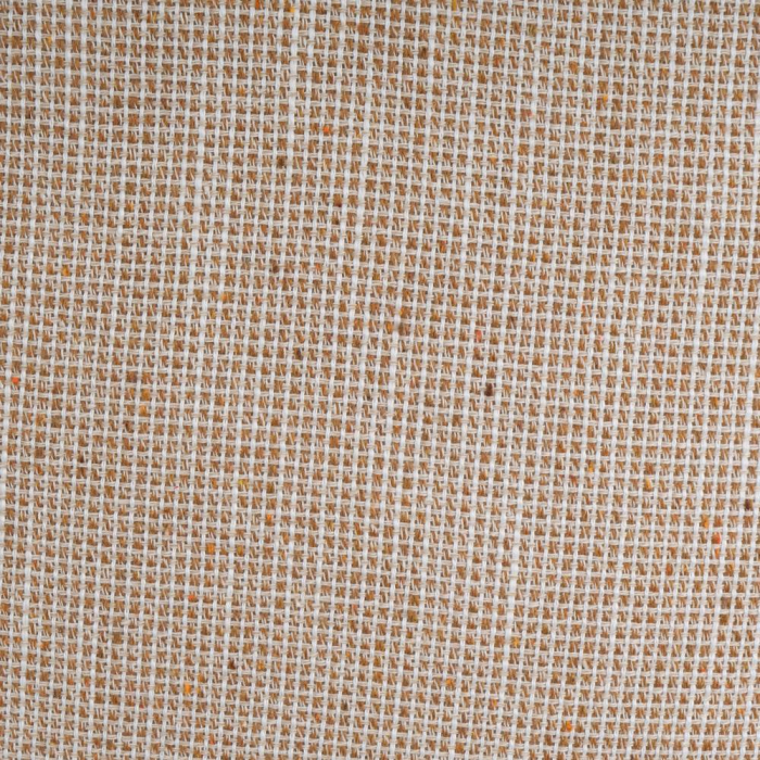 Pernă cu model în carouri din poliester maro 45x45 cm [2]