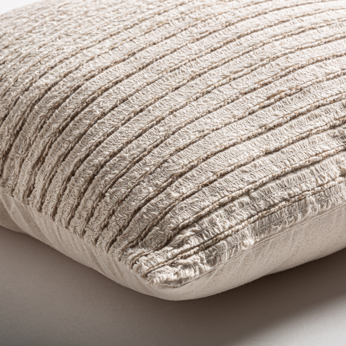 Perna decorativa bumbac alb antic provensal|Perne vintage de calitate [3]