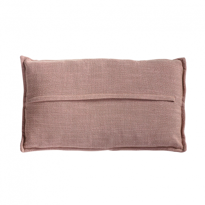 Perna decorativa bumbac roz pal|Textile shabby chic [2]