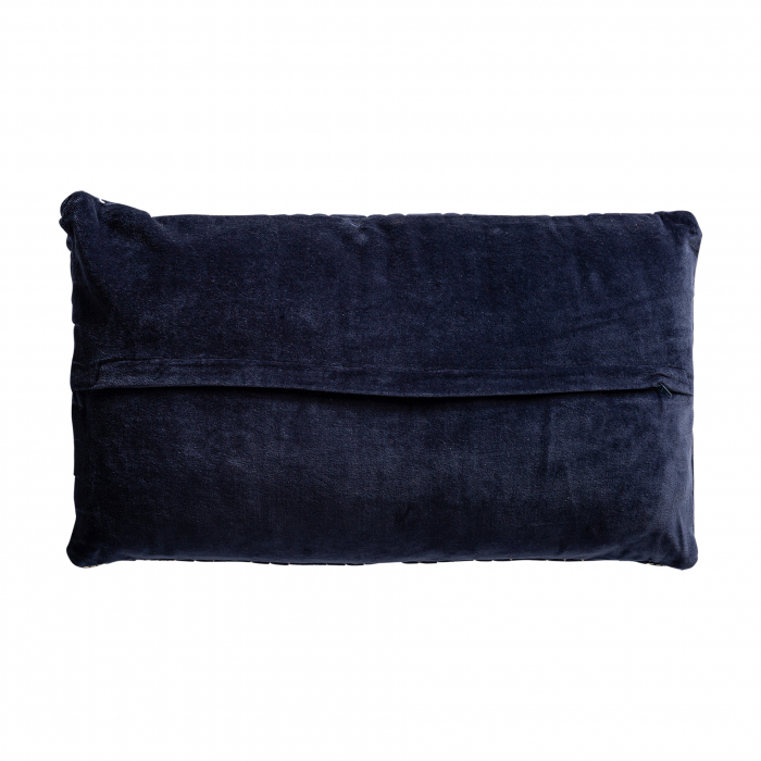 Perna decorativa catifea albastra|Perne decorative clasice [2]