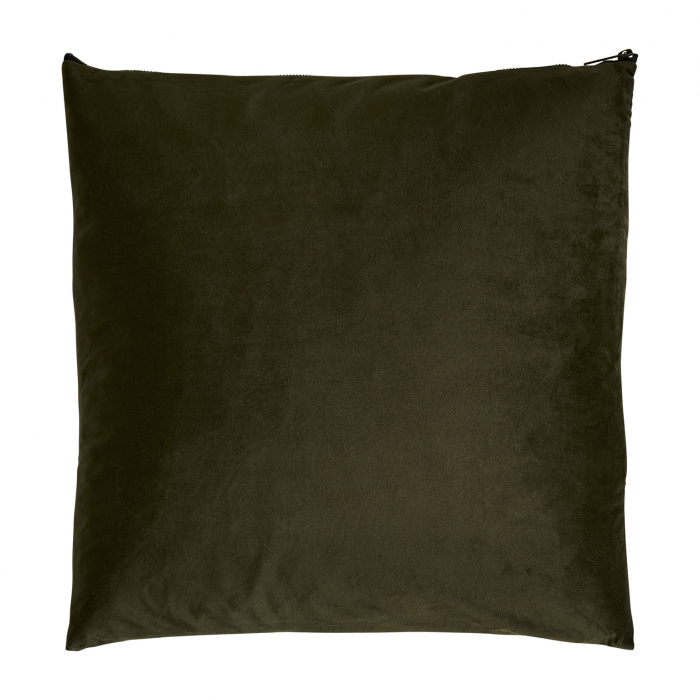Perna decorativa catifea verde provensala|Perne elegante de calitate [2]