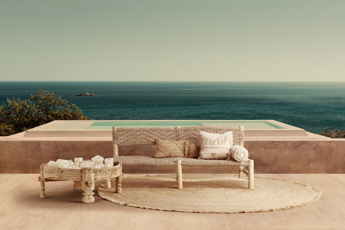 Perna decorativa iuta bumbac vintage|Perne rustice elegante [6]