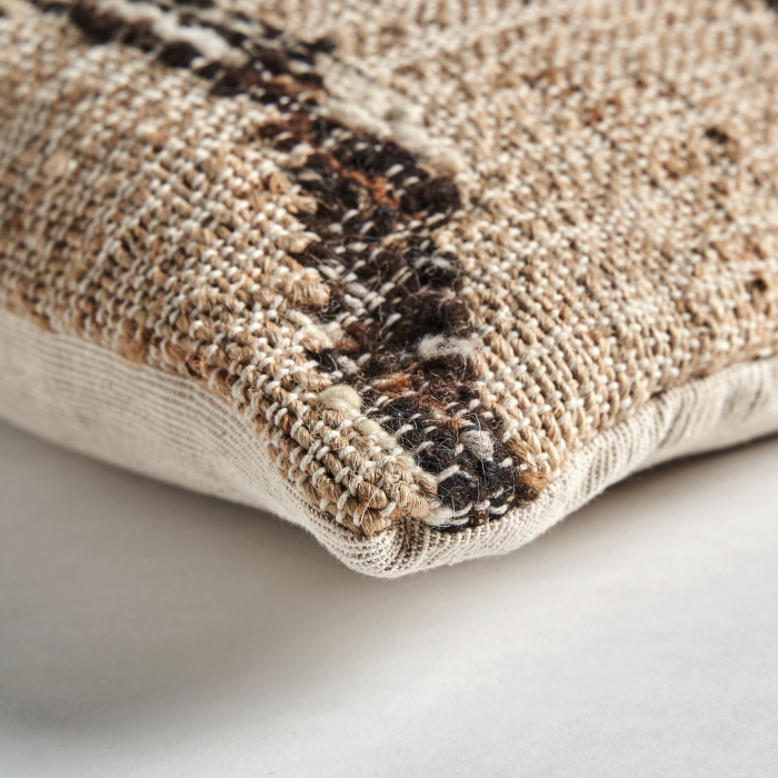 Perna decorativa boho iuta maro|Perne naturale [3]