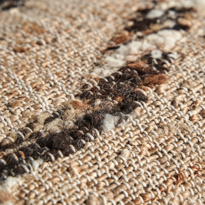 Perna decorativa boho iuta maro|Perne naturale [4]