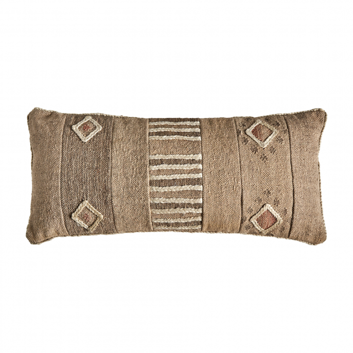 Perna decorativa vintage iuta maro|Perne rustice [1]