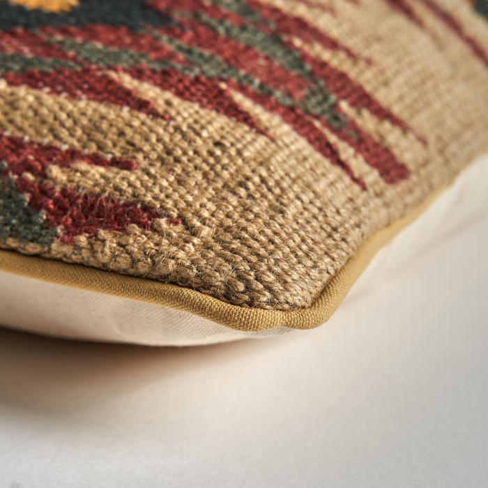 Perna decorativa vintage iuta maro|Perne rustice [3]