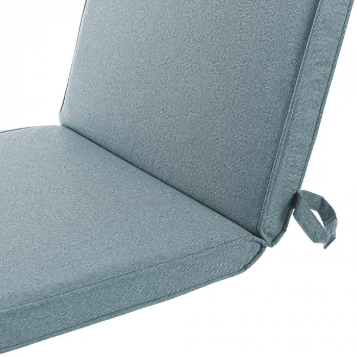 Perna scaun albastru 123x48x4 cm – confort extins, impermeabilă, design relaxant [2]