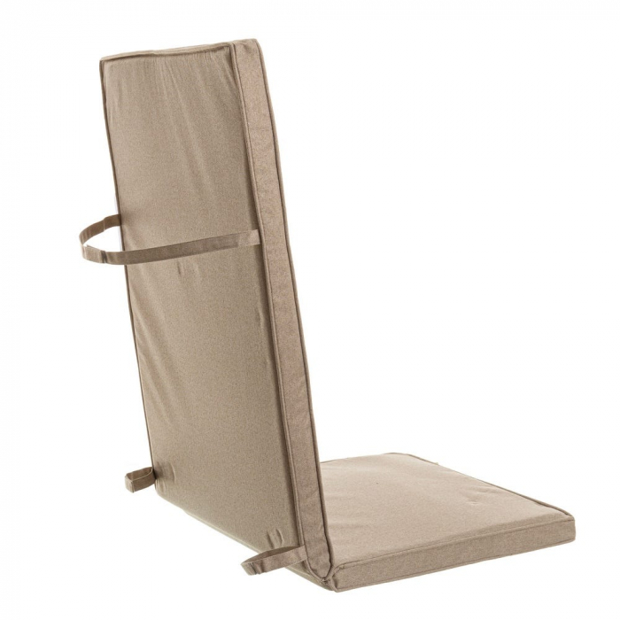 Perna de scaun bej cu spătar înalt – 123x48x4 cm, rezistentă la umezeală, stil natural [3]