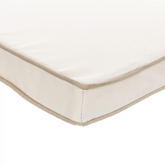 Perna de scaun crem cu spătar înalt – 123x48x4 cm, rezistentă la umezeală [3]