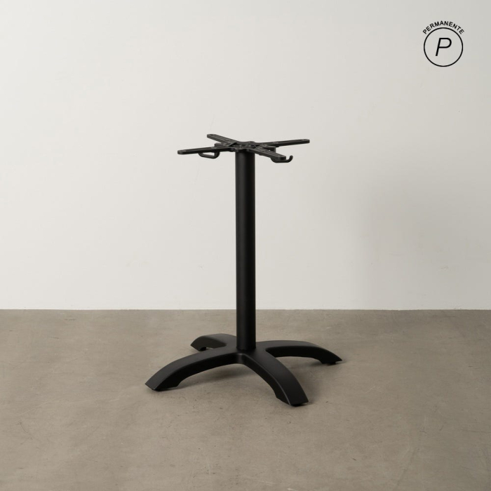 Picioare de masă negre din aluminiu pentru interior și exterior [1]