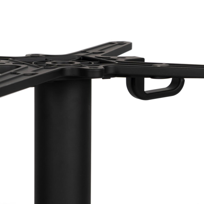Picioare de masă negre din aluminiu pentru interior și exterior [4]