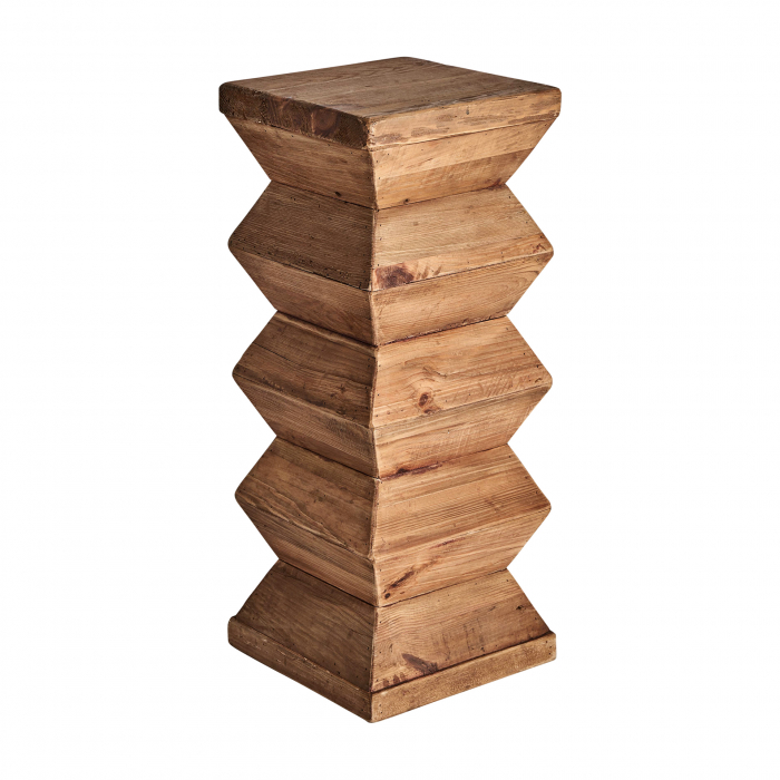 Piedestal contemporan lemn reciclat|Piedestale moderne [2]