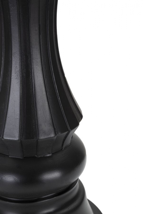 Rege sah negru-auriu inalt decorativ - CreativDeco.ro [4]