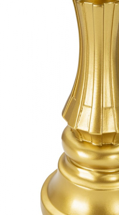 Piesa Rege sah auriu-negru ornamentala - CreativDeco.ro   [4]