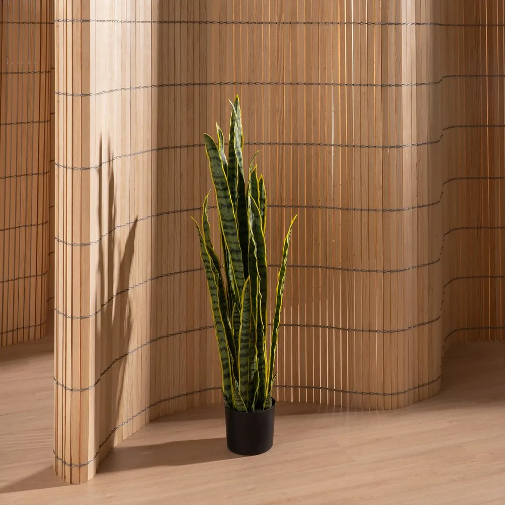 Planta artificiala Sansevieria inalta | Plante de interior fara intretinere [5]